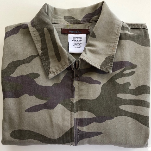 Monteau ♥️ Camo Jacket With Love Sign - Picture 3 of 7